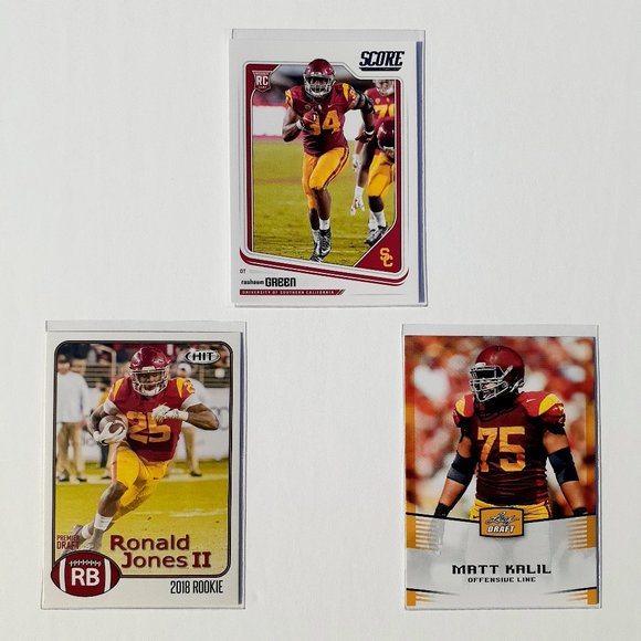 Southern California Trojans 9 Card Lot - CFTBL [9_9_1] - Picture 7 of 8